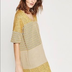 Zara Jacquard T-shirt Dress